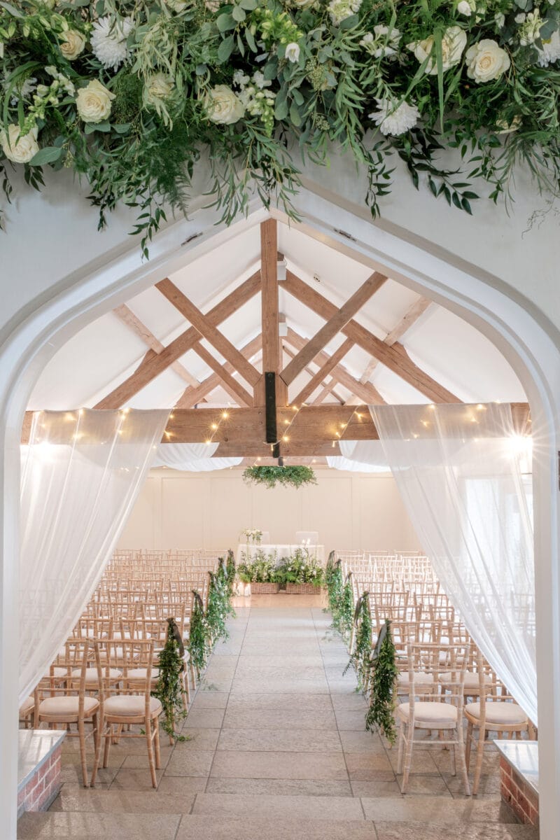 Farbridge, Indoor Ceremony Room, Barn Venue