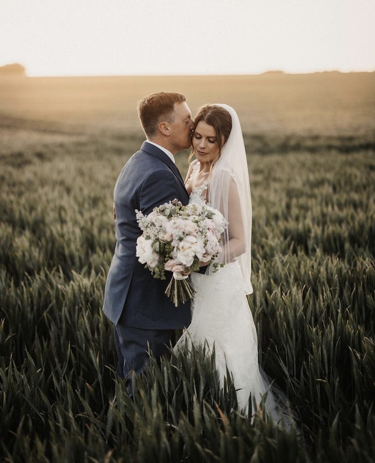 Helen & Lawrence in field