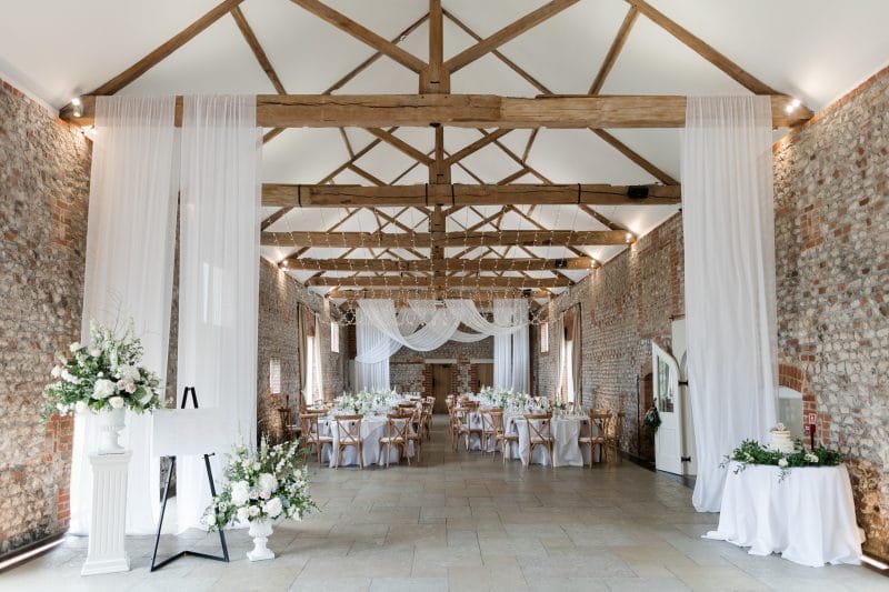 Wedding Breakfast Room - Main Barn